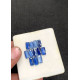 High Quality Natural Blue Kyanite Rose Cut Rectangle Shape Cabochons Gemstone For Jewelry